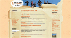 Desktop Screenshot of blog.asmae.org